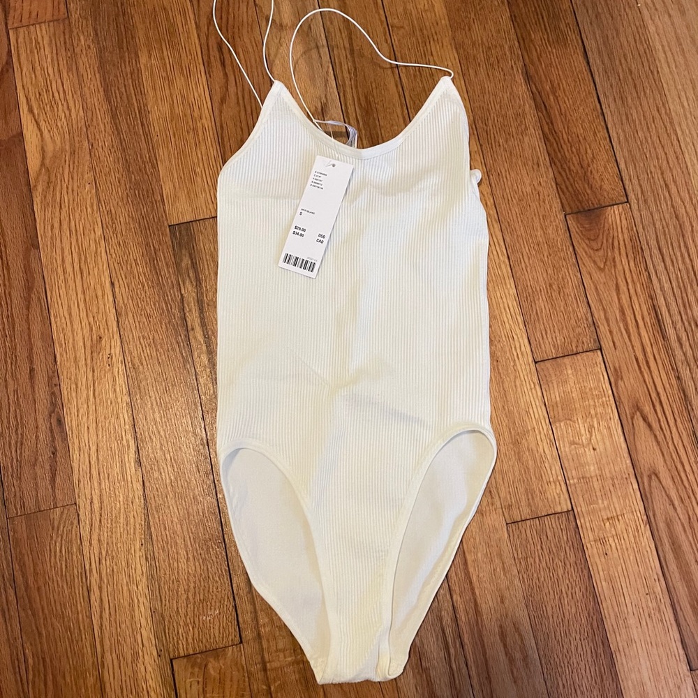Urban Outfitters White Bodysuit - Size S